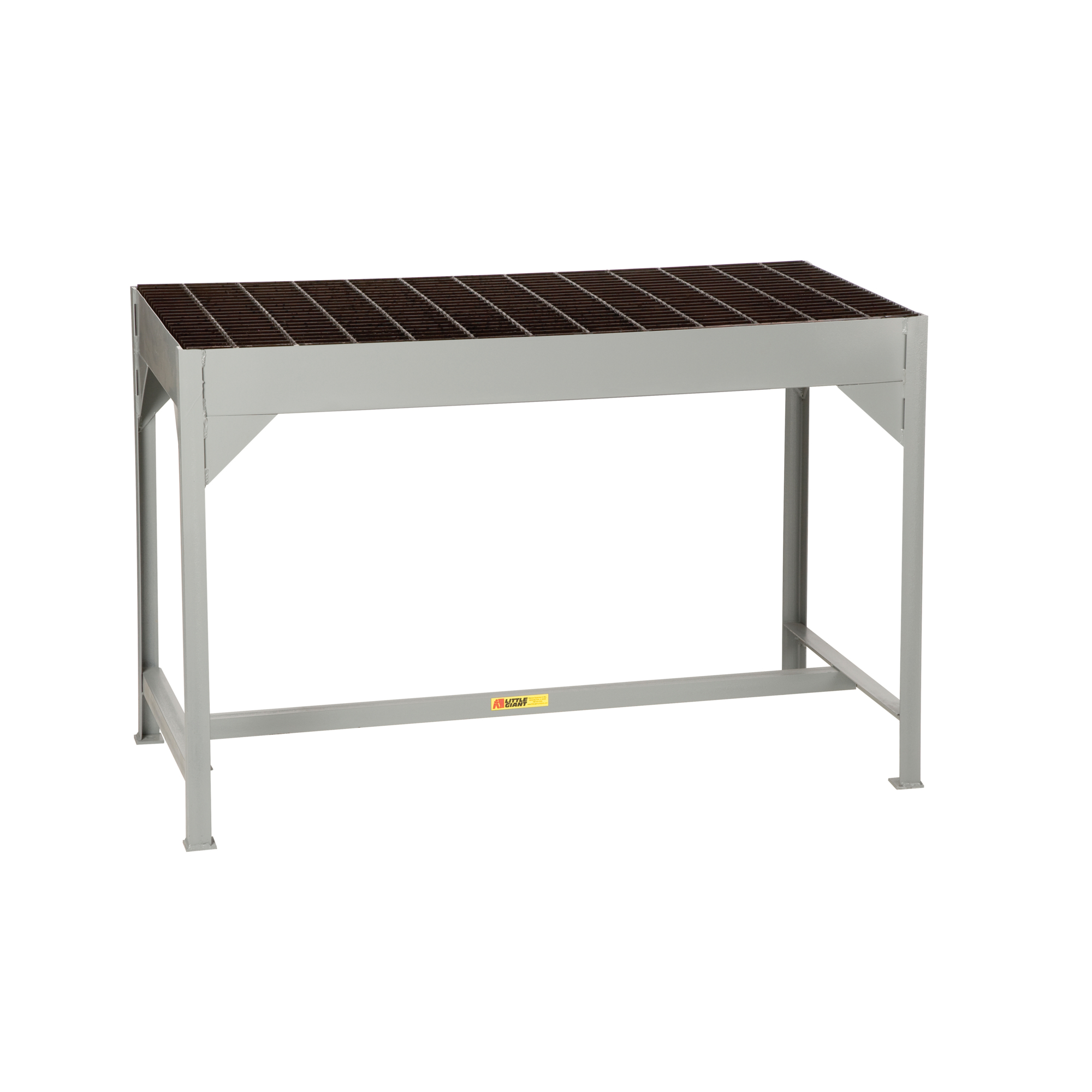 Little Giant Welder's Table - 51in. x 24in., 34in. Height, Dual-Sided Bar Grating, 2000-Lb. Capacity, Model# WG-2451